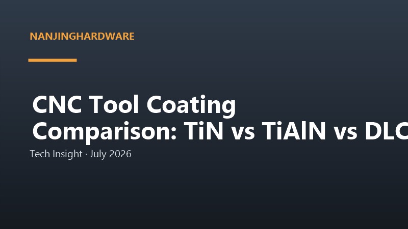 CNC Tool Coating Comparison